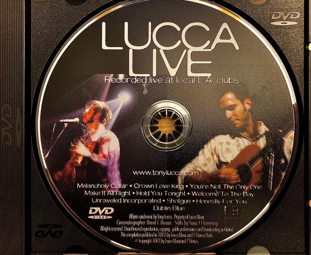 Lucca LIVE DVD